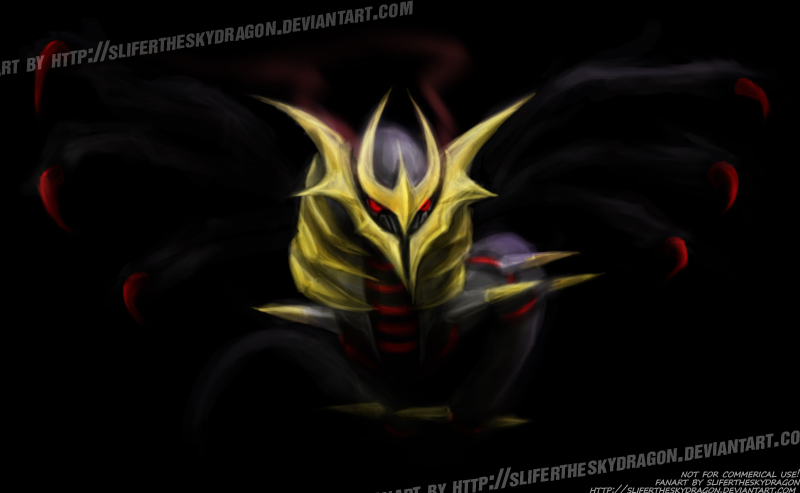 Giratina Wallpaper by Sorrido-Suneku on DeviantArt