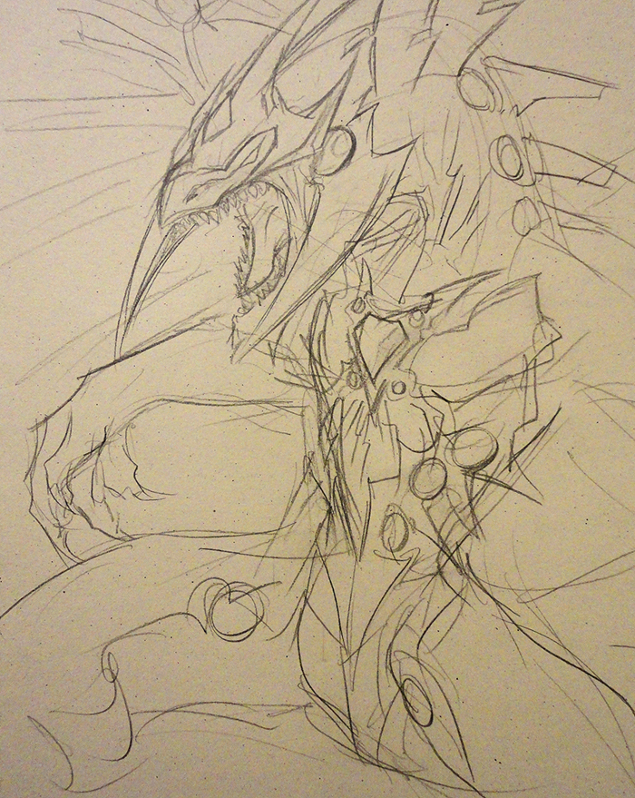 2011 Sketch example Dragon