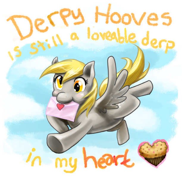 Derpy Hooves is still a lovable derp in my heart~