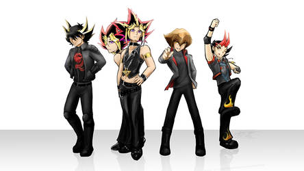 Yugioh 5DXAL Boy Band