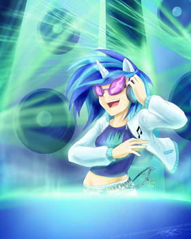 Vinyl Scratch Rave