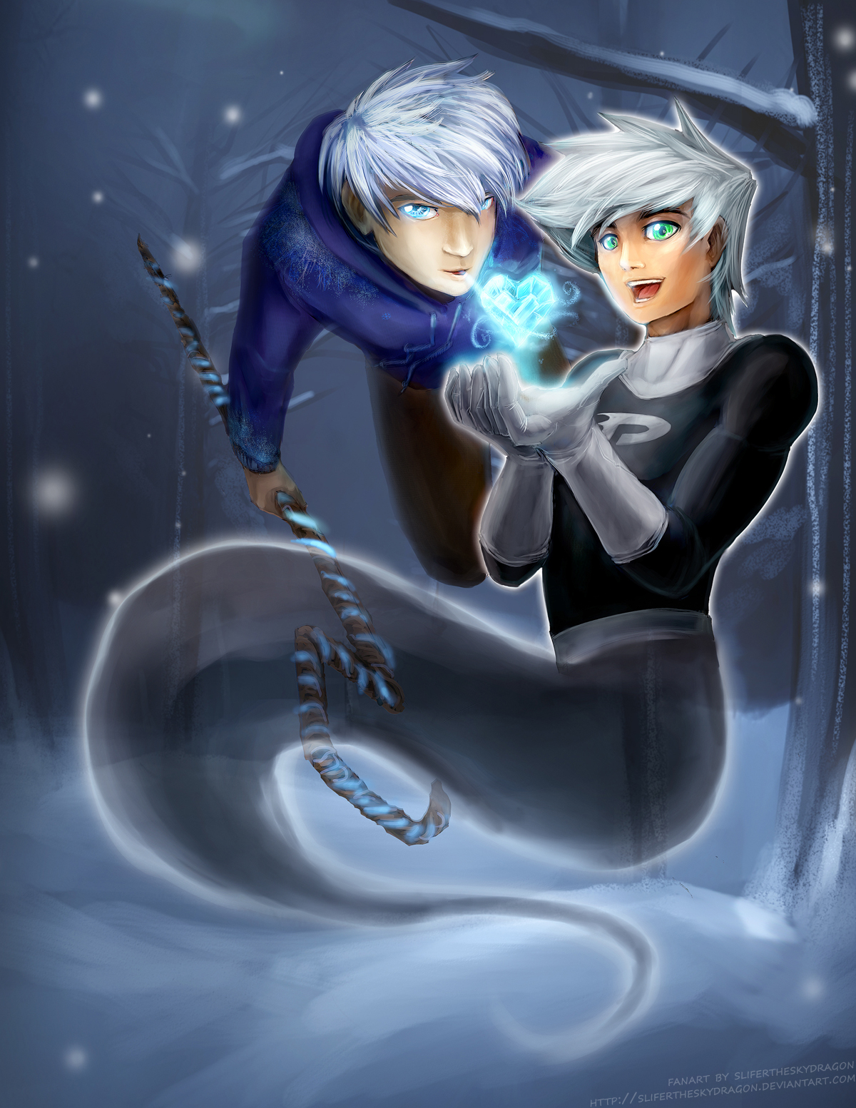 Jack Frost + Danny Phantom - Guardians of Ice