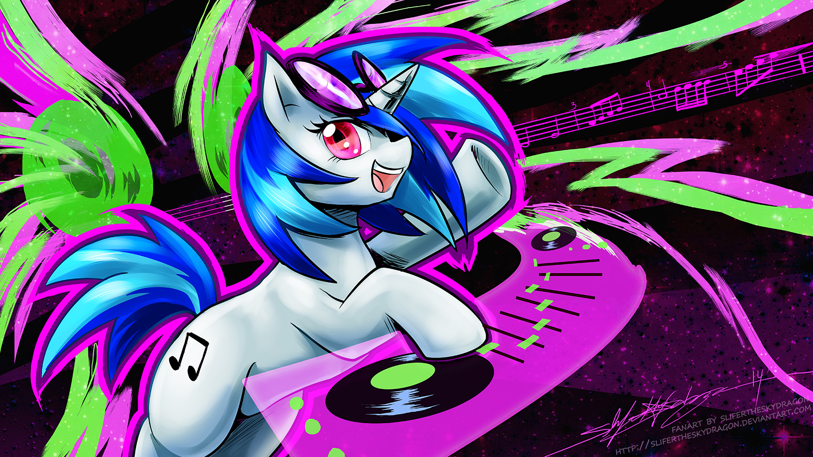 Vinyl Scratch - Let's Party!