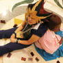 Cosplay - Yami Yugi and Anzu @ Otakon Vegas