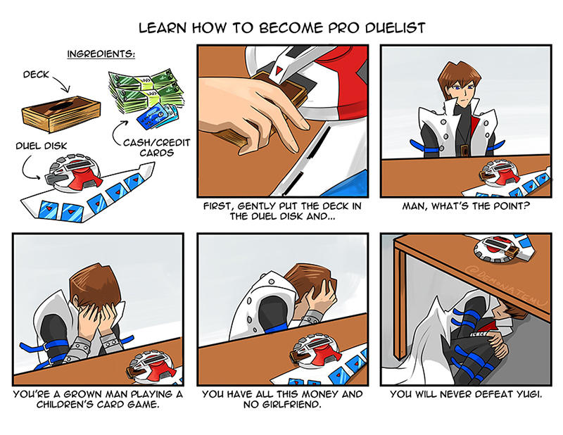 Turns Out Im A Genius Duelist Learn how to become pro duelist by slifertheskydragon on DeviantArt
