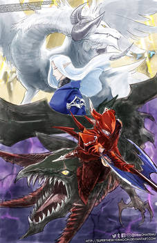 FFXIV Fanart - + Dragonsong +