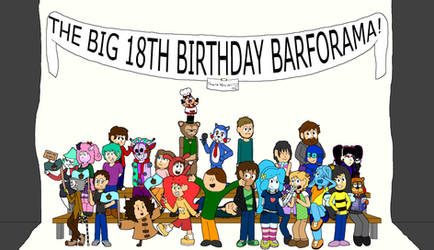 The Big 18th Birthday Barforama!