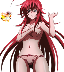 High School DxD - Rias Gremory Render 71 [MG Rende