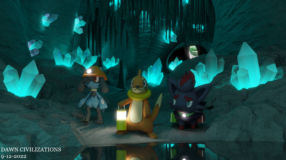 A walk in the cave by DAWNCIVILIZATIONS on DeviantArt