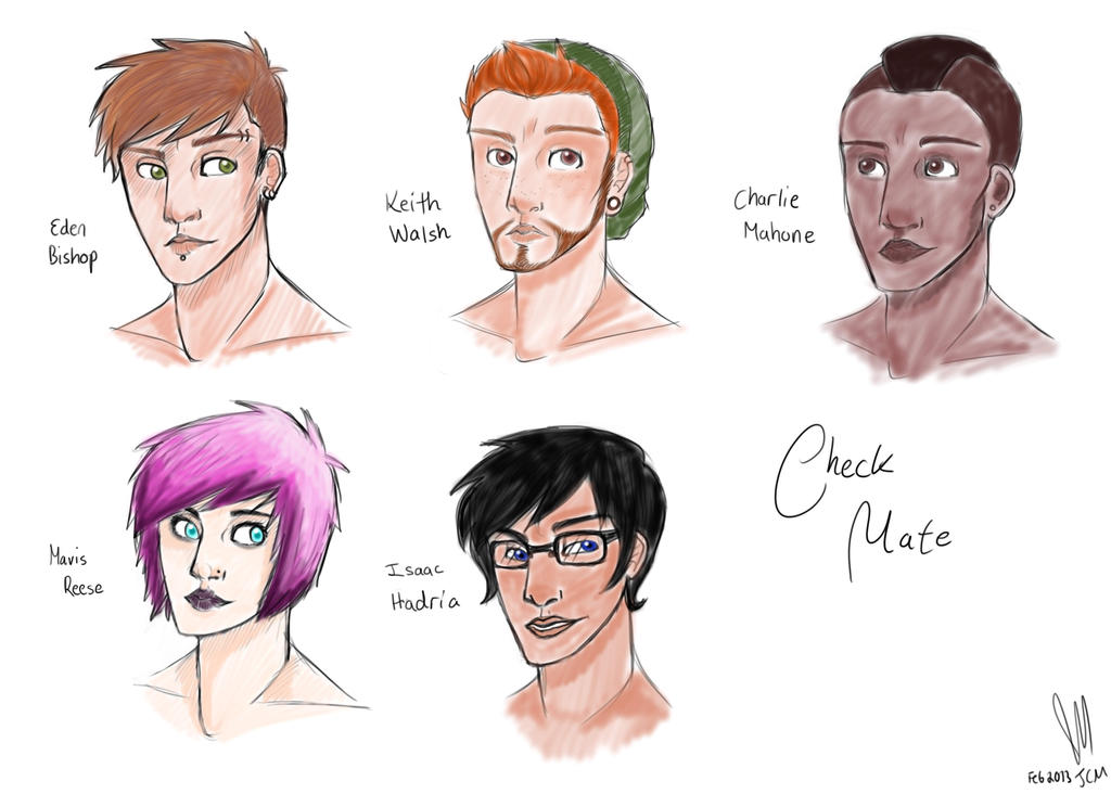 Checkmate Characters by Jin-Lin on DeviantArt