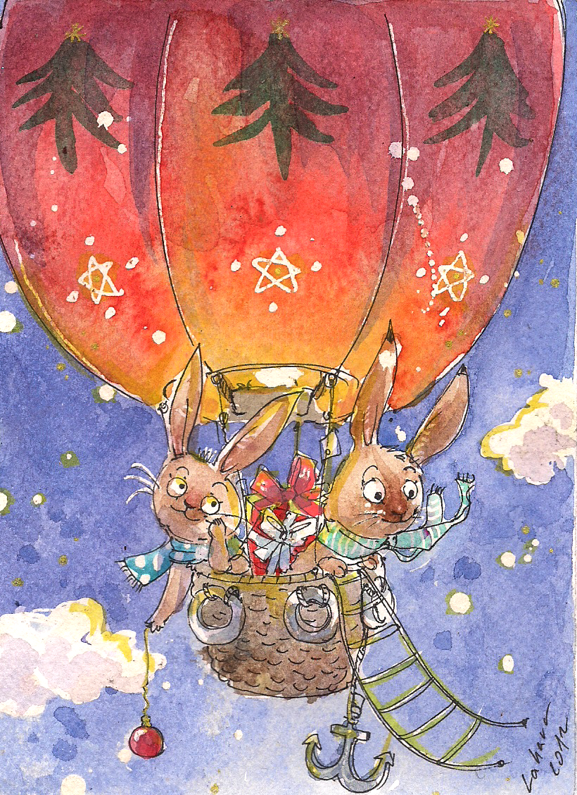 Flying bunnies