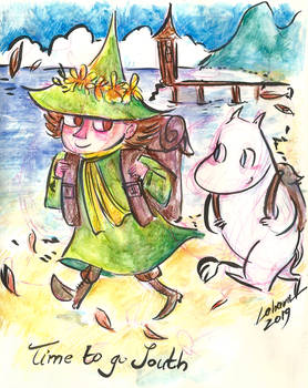 Snufkin is going to South