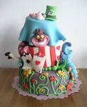 Alice in Wonderland cake by Naera