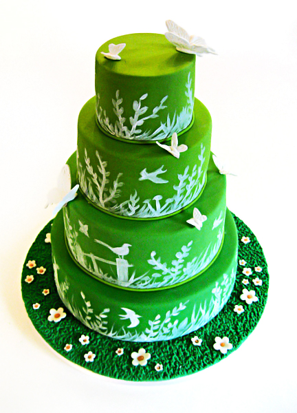 Painted Cake
