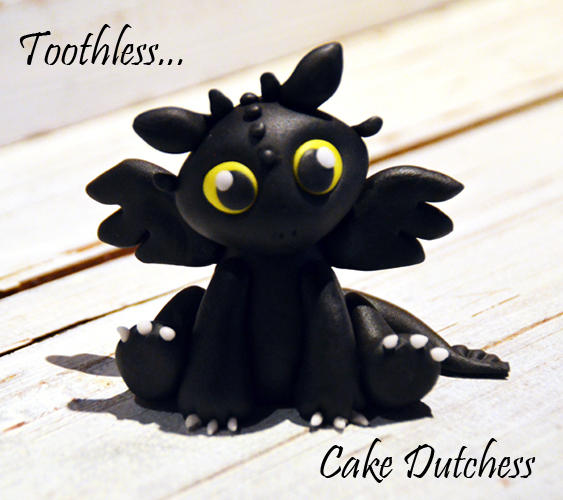 Tree Topper Toothless Baby Toothless Caketopper by Naera on DeviantArt