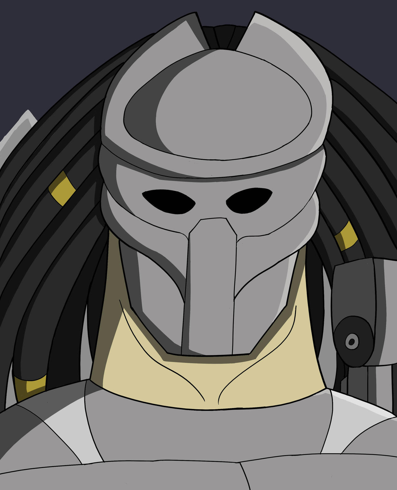 Predator Headshot by RobertMisirian on DeviantArt
