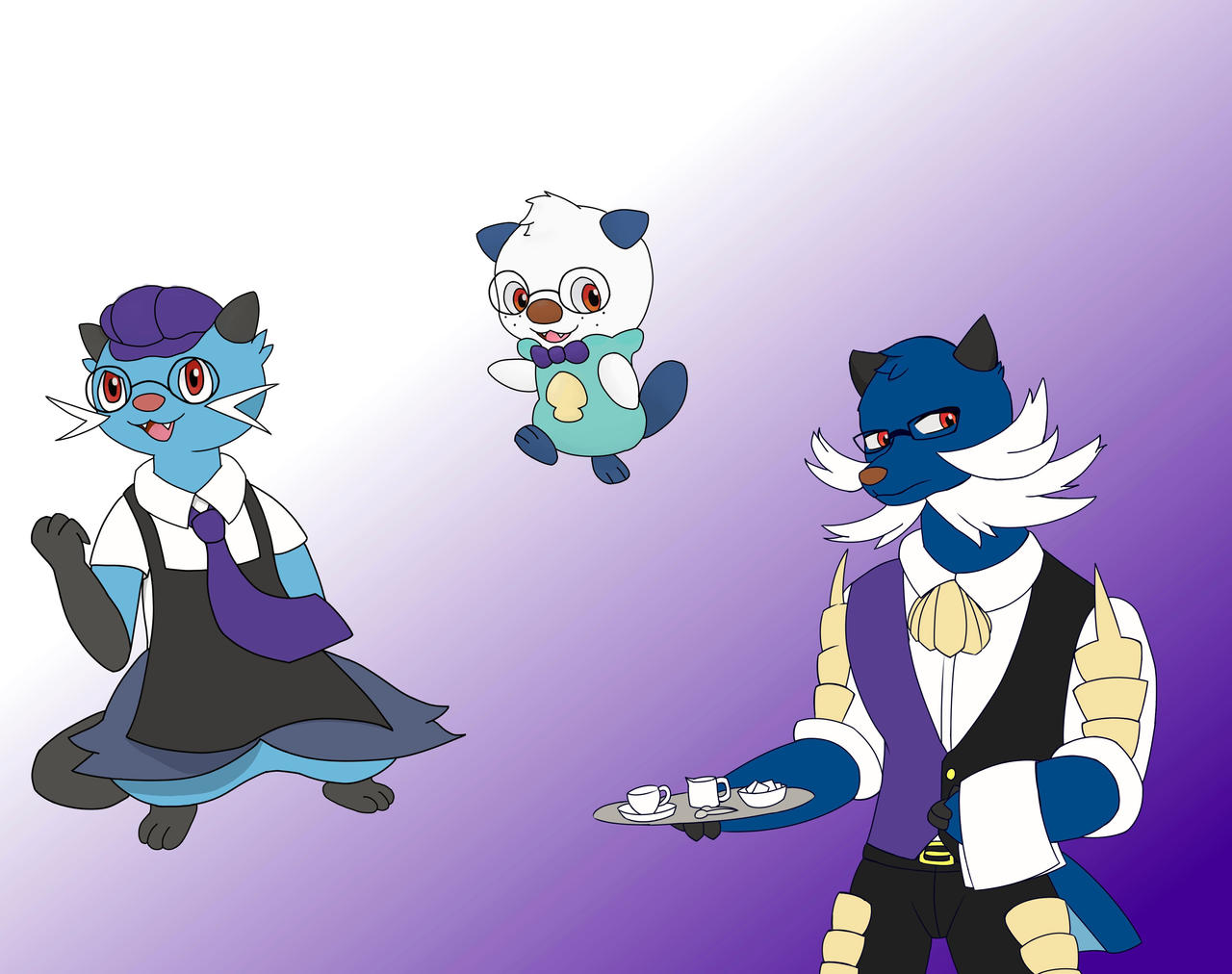 Characters concept sheet - Flo by TheWigglytuff on DeviantArt