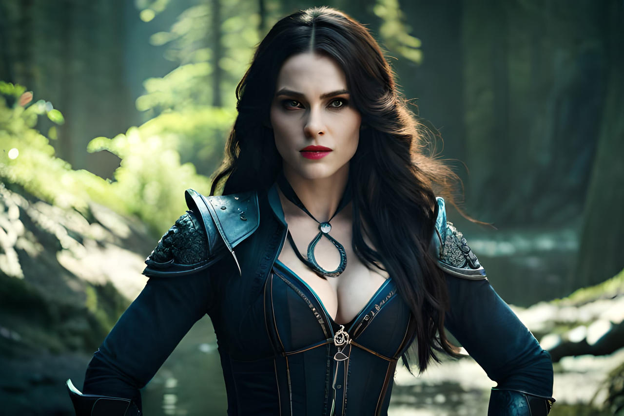 AI Yennefer sorceress from Vengerberg The witcher by KNLdoublewelcome on DeviantArt