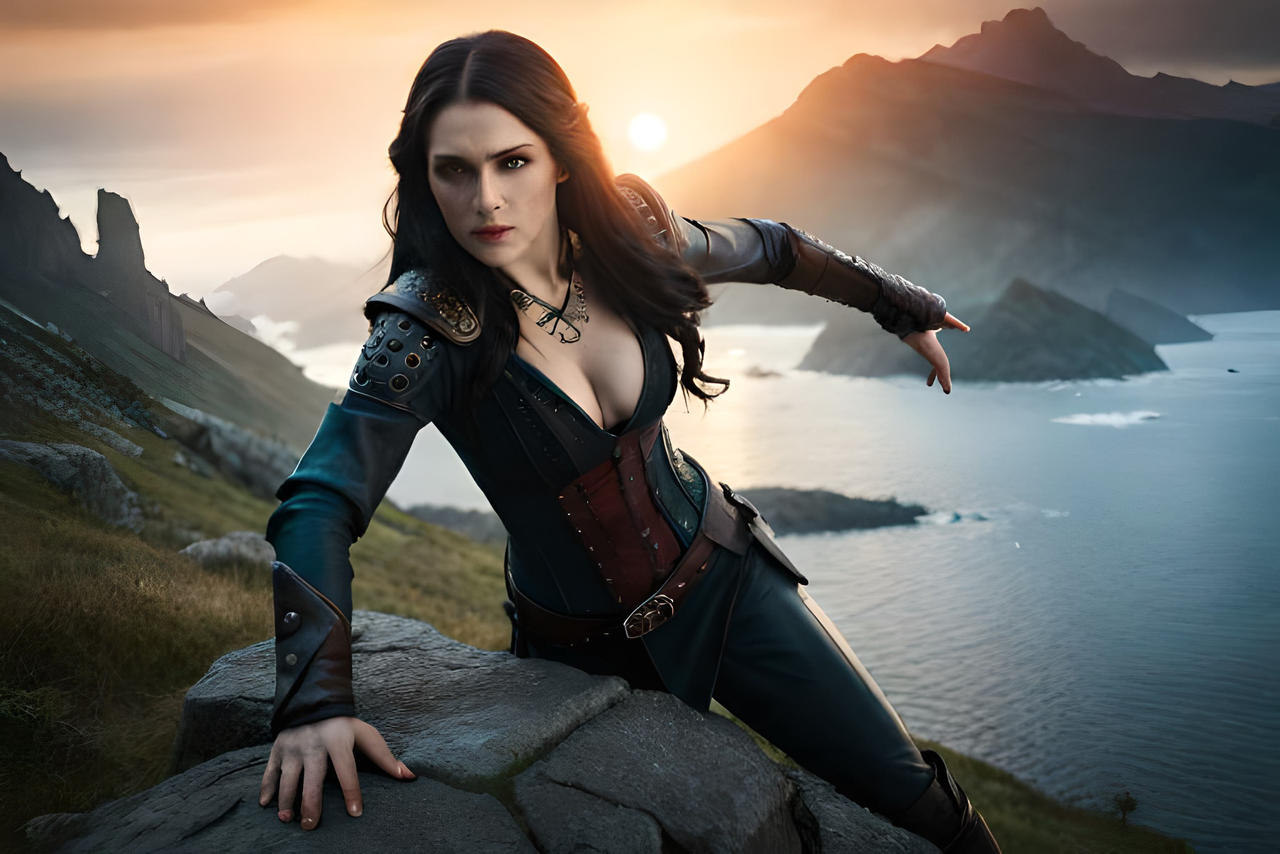 AI Yennefer sorceress from Vengerberg The witcher by KNLdoublewelcome on  DeviantArt