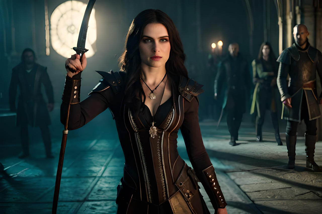 AI Yennefer sorceress from Vengerberg The witcher by KNLdoublewelcome on DeviantArt