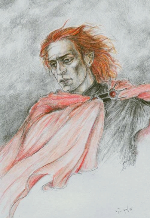 Feanorians - Maedhros sketch