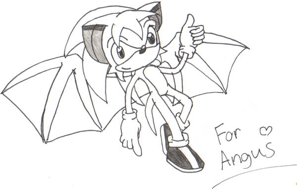 Angus the Hedgebat -Fanart-