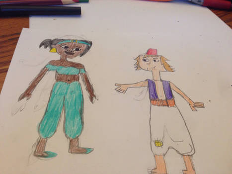 Jasmine and Shawn From Total Drama 