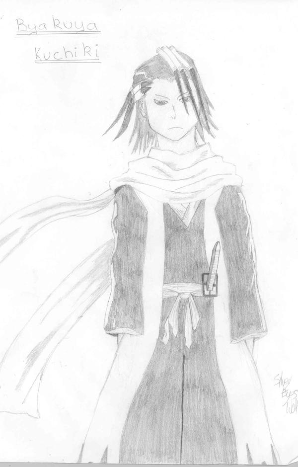 Byakuya Draw Byakuya sketch by SilverEyesWolf on DeviantArt