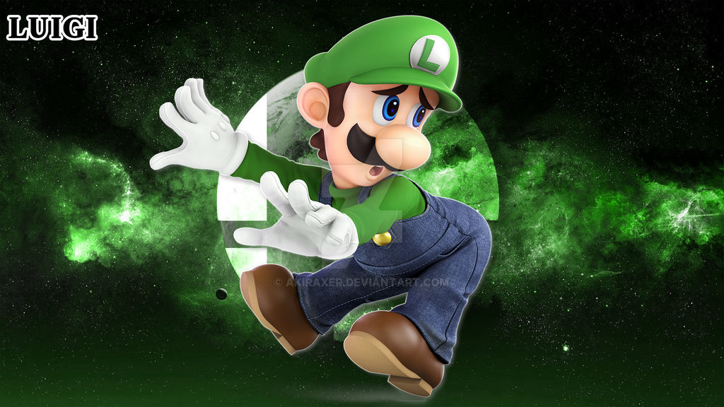Smash Bros Ultimate Luigi Wallpaper 4K By AkiraXer On DeviantArt smash-bros-ultimate-luigi-wallpaper-4k-by-akiraxer-on-deviantart