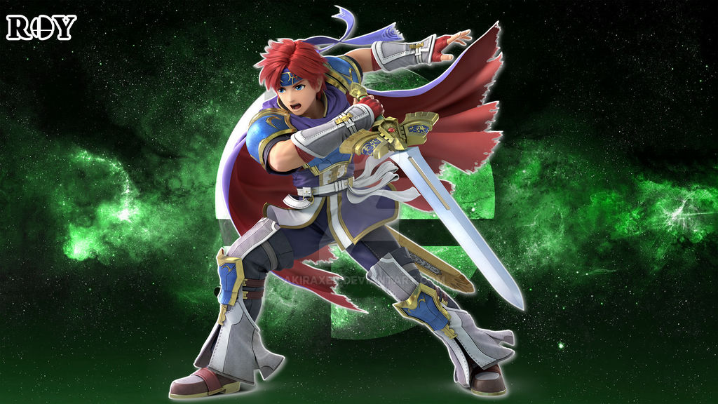 Smash Bros. Ultimate Roy - Wallpaper 4K by AkiraXer on DeviantArt