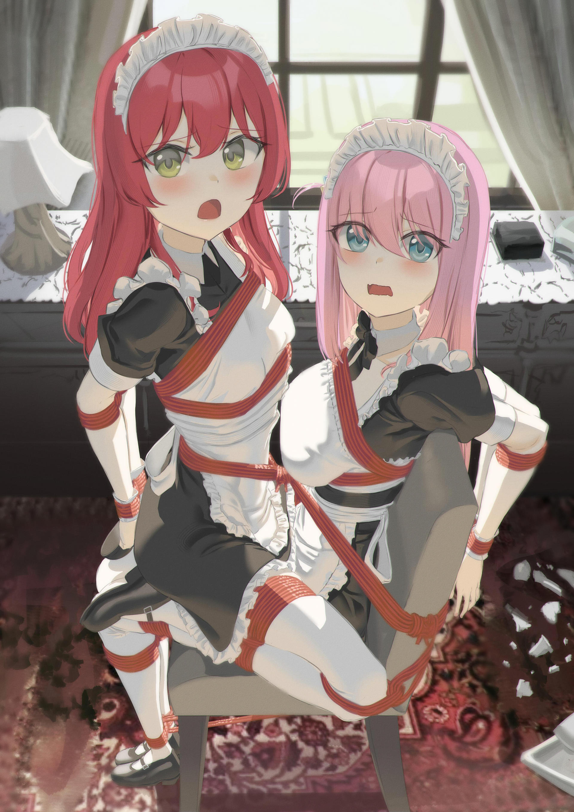 Maid Bocchi And Kita By Cailin020 On DeviantArt maid-bocchi-and-kita-by-cailin020-on-deviantart