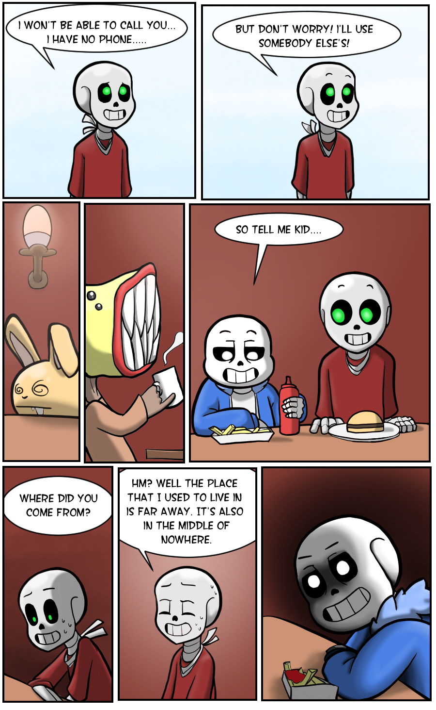 Undertale Green Chapter 2 Page 25 by FlamingReaperComic on DeviantArt
