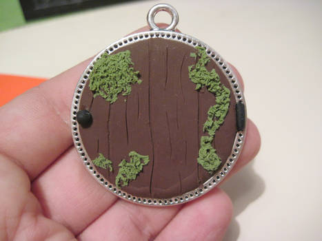 Hobbit-esque door pendant