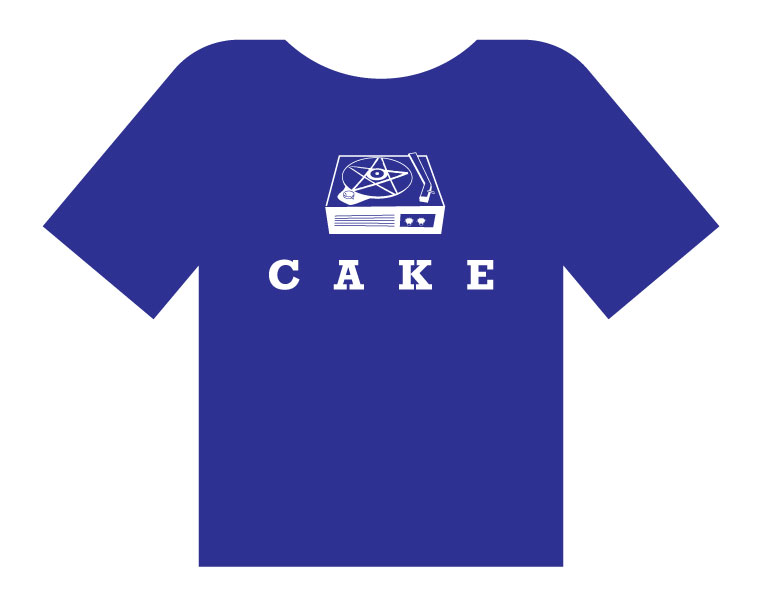 cake band t shirt