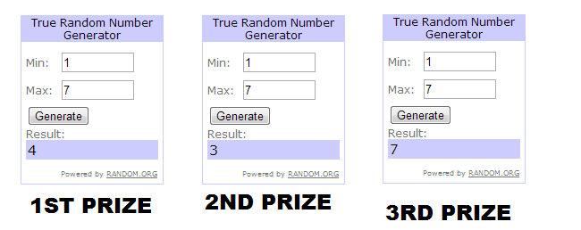 Raffle numbers! by TailWindCreations on DeviantArt