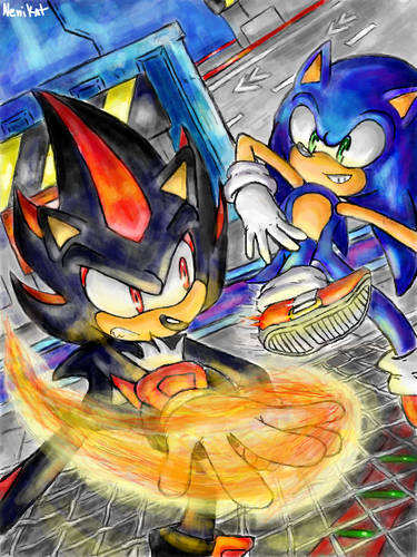 Sonic X Shadow by dkute on DeviantArt