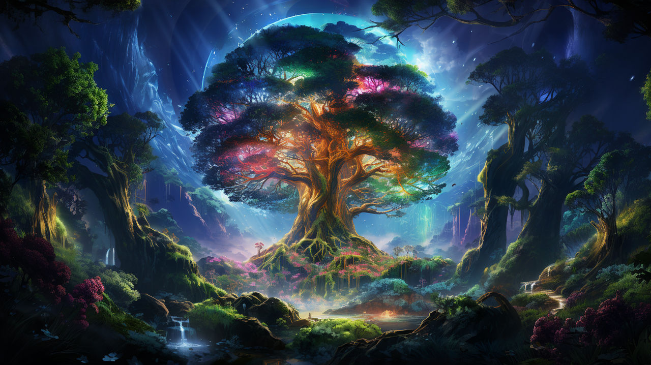 World Building Tree World Tree by MagisterDawn on DeviantArt