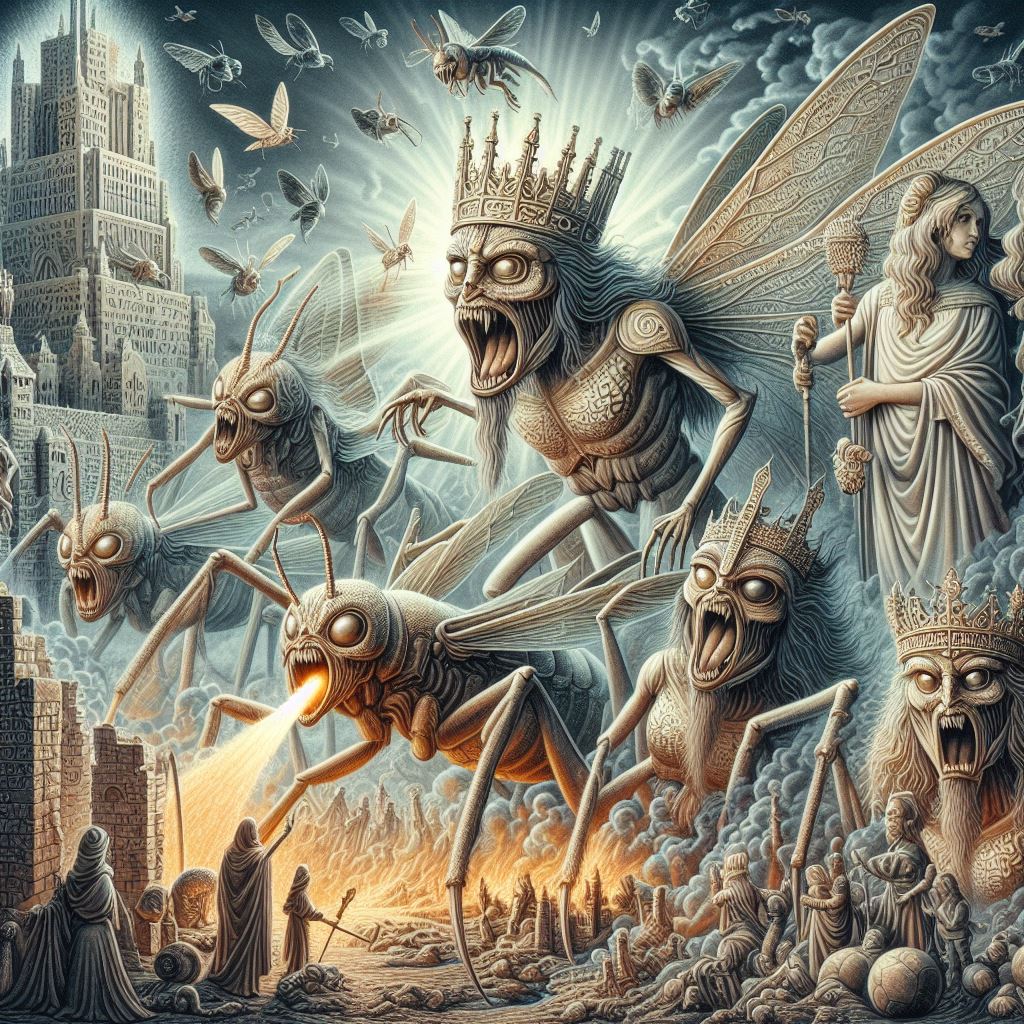 Revelation 9:7-10 Symbolic Illustration by SlowAndSteady37 on DeviantArt