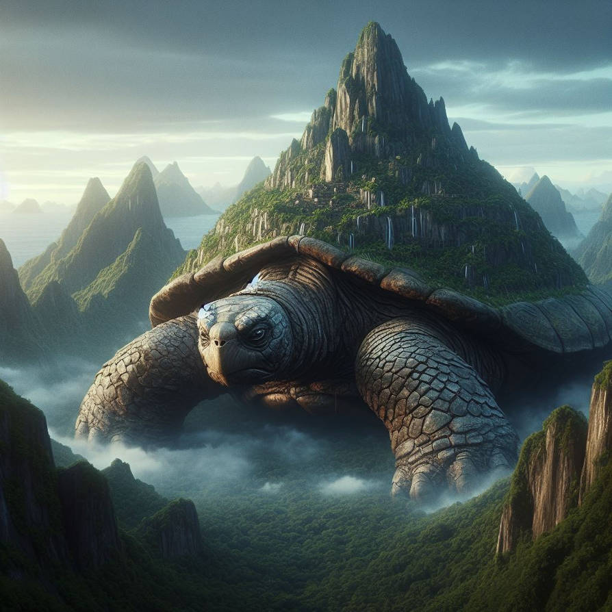Turtlemontain Turtle The Mountain - Aerial by MagisterDawn on DeviantArt