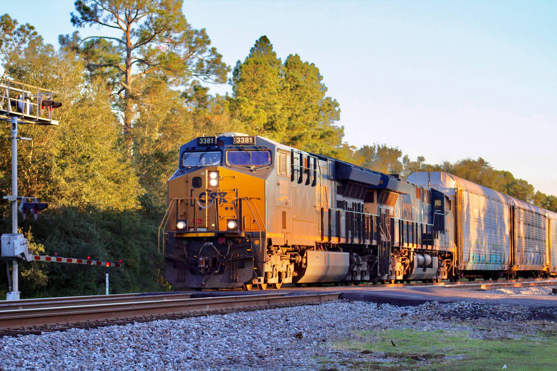 CSX Autorack Train 10-20-22 by tommy4trains on DeviantArt