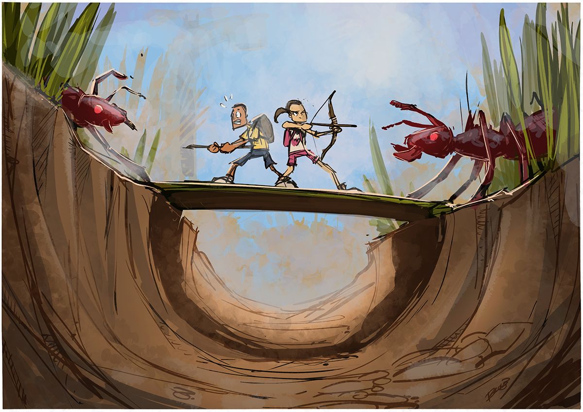 Grounded Fan art by Craigbruynart on DeviantArt