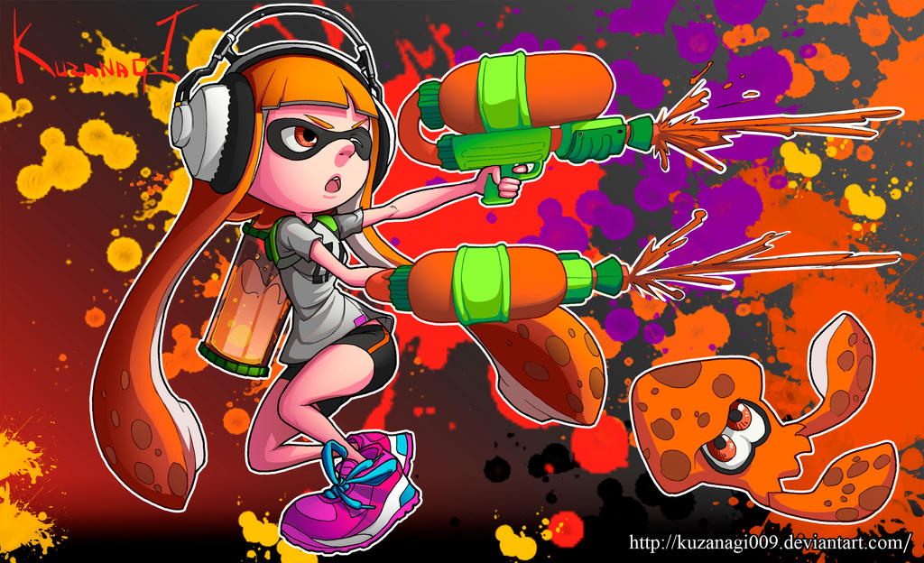 Splatoon Figure Deviantart Splatoon by KUZANAGI009 on DeviantArt