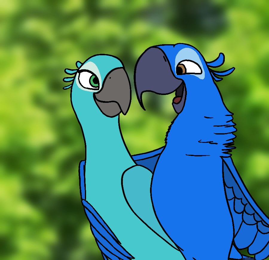 Blu x Jewel - Remake by Parronist on DeviantArt
