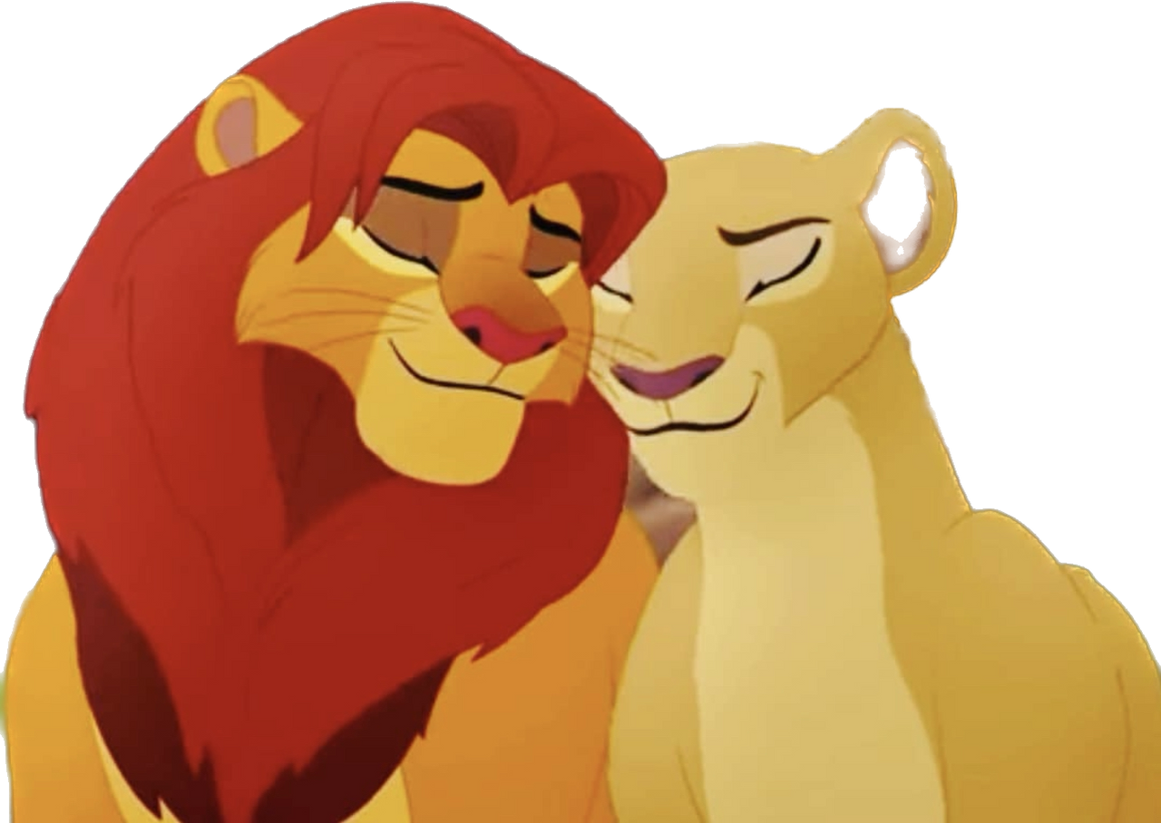 Adult Simba and Nala png 8 by riomadagascarkfp1 on DeviantArt