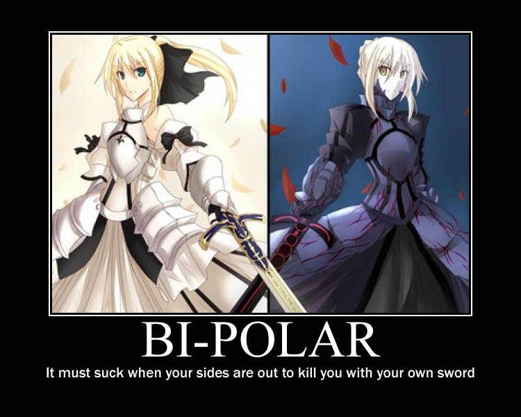 Saber and Alter Saber Motiv.