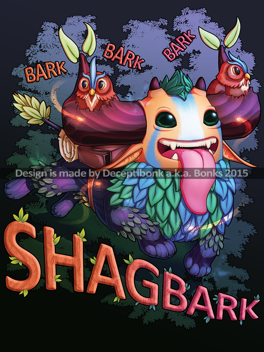 Shagbark bark bark bark