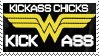 Kickass Chicks by StampsByZelas