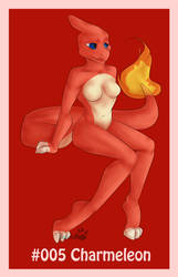 Pokemon Pin-Up - 005 Charmeleon