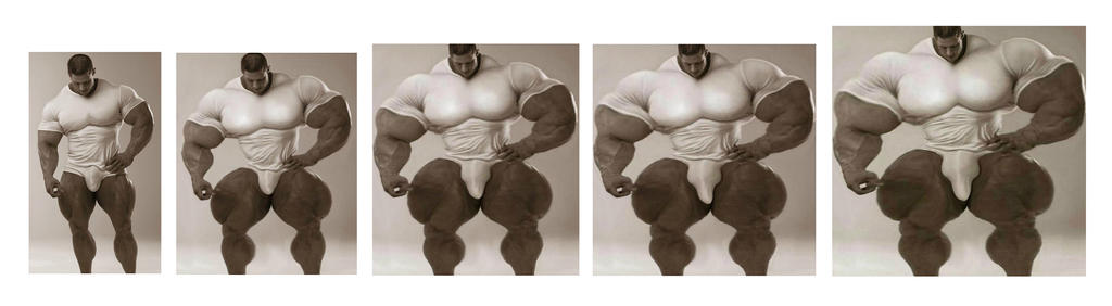 Buff Man Evolution Buff Muscle - Progress by n-o-n-a-m-e on DeviantArt