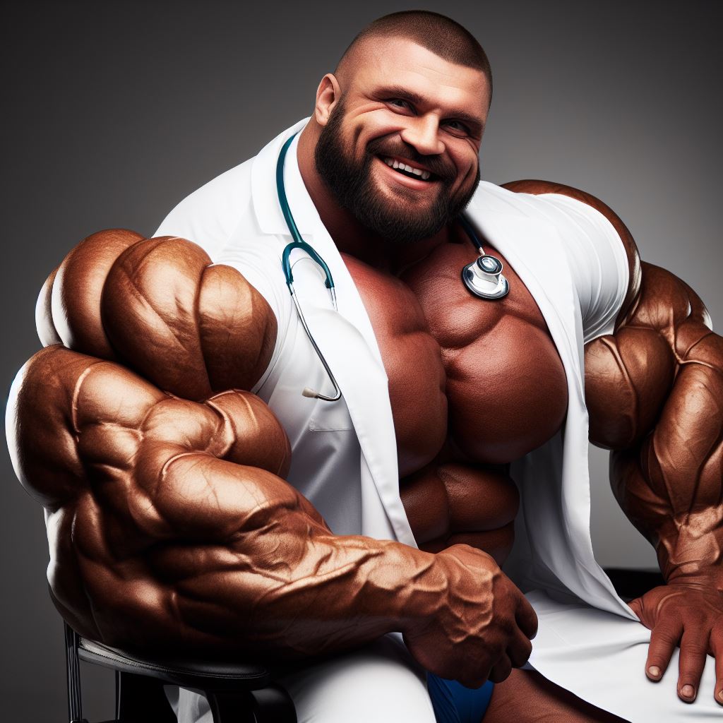 Muscle Doctor by n-o-n-a-m-e on DeviantArt
